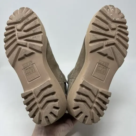 Dolce Vita Boots Huey H2O Chelsea Pull On Ankle Booties Taupe Suede Size 7.5‎ - Picture 13 of 13